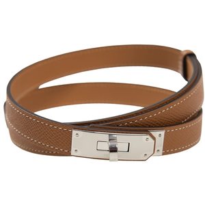 Hermès Kelly Belt 18 Gold Epsom PHW