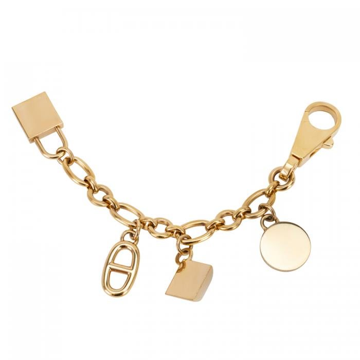Hermès Gold-Tone Breloque Olga Bag Charm
