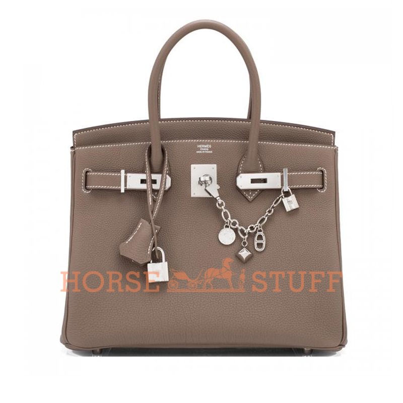 Брелок для сумки Hermès Olga Silver