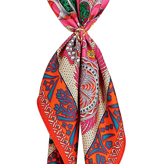 Hermès Trio Metal Scarf - Gold Scarves and Shawls, Accessories - HER553597