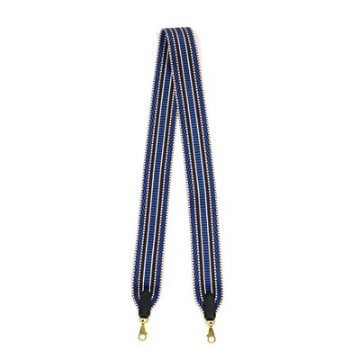 Ремень для сумки Hermès Sangle Cavale 105 Bleu Zellige-Indigo/Nior GHW