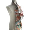 Hermès Scarf Carnaval des Oiseaux 90 Grey