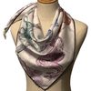 Hermès Double Face Scarf Della Cavalleria Favolosa 90 White / Marine