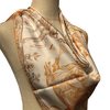 Hermès Double Face Scarf Della Cavalleria Favolosa 90 White / Orange