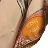 Hermès Scarf Favori du Faubourg 90 Coral