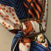 Hermès Scarf Garde-Robe Pop 90 Orange