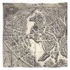 Hermès Scarf La Cite Cavaliere 90 Grey