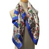 Hermès Scarf La Folle Parade 90 Blue