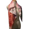 Hermès Scarf A l'Ombre des Pivoines 90 Pink