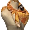 Hermès Scarf Mountain Zebra 90 Orange