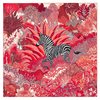 Hermès Scarf Mountain Zebra 90 Red