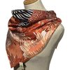 Hermès Scarf Mountain Zebra 90 Red