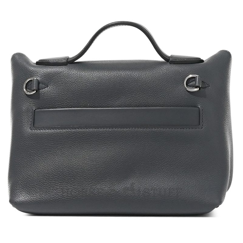 Hermès 24/24 Mini ( 21 ) Gris Misty Evercolor PHW