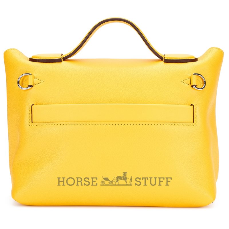 Hermès 24/24 Mini ( 21 ) Jaune de Naples Evercolor PHW