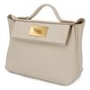 Hermès 24/24 Mini ( 21 ) Touch Beton Evercolor / Matte Crocodile Alligator GHW