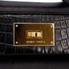 Hermès 24/24 Mini ( 21 ) Touch Black Swift / Matte Crocodile Alligator GHW