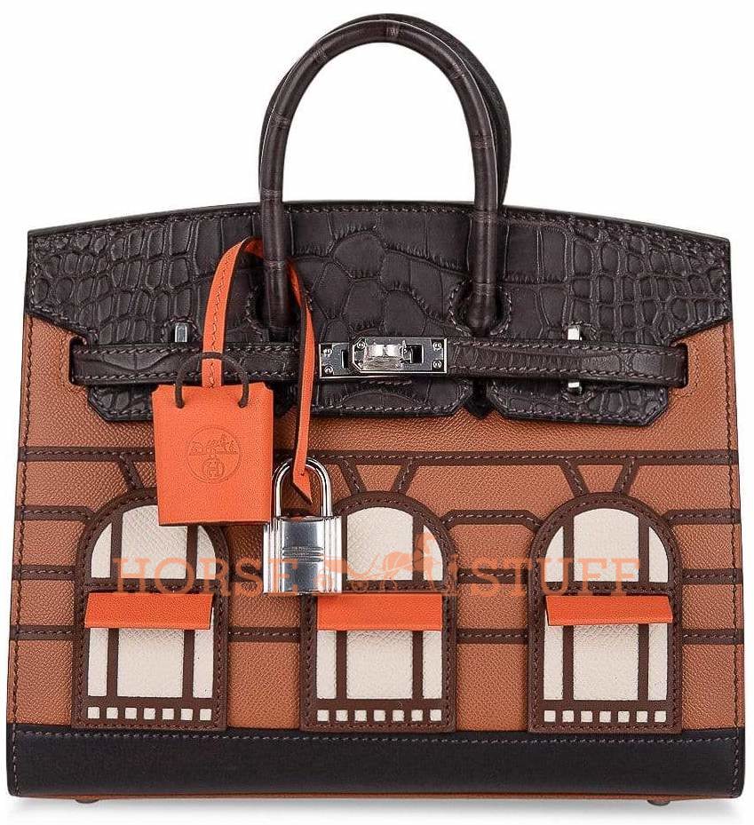 Limited Edition Birkin Faubourg Sellier 20 in Veau Madame, Matte Alligator,  Sombrero, Epsom and Swift Leather with Palladium Hardware, 2019, Life is  Beautiful: Paris, 2021
