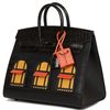 Hermès Birkin Sellier 20 Limited Edition Super Rare Faubourg ( House ) So Black Veau Madame / Epsom / Sombrero / Swift / Matte Crocodile Alligator PVD (Black)