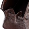Hermès Birkin Sellier 20 Havane Matte Crocodile Alligator PHW