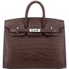 Hermès Birkin Sellier 20 Havane Matte Crocodile Alligator PHW