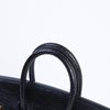 Hermès Birkin Sellier 20 Black Shiny Niloticus Lizard GHW