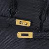 Hermès Birkin Sellier 20 Black Shiny Niloticus Lizard GHW
