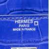 Hermès Birkin 25 Blue Electrique Matte Crocodile Alligator PHW