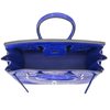 Hermès Birkin 25 Blue Electrique Matte Crocodile Alligator PHW