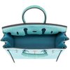 Hermès Birkin 25 Blue Saint Cyr Matte Crocodile Alligator PHW