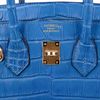 Hermès Birkin 25 Blue Zellige Matte Crocodile Alligator GHW