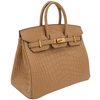 Hermès Birkin 25 Chai Matte Crocodile Alligator GHW