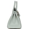 Hermès Birkin 25 Gris Neve Matte Crocodile Alligator GHW
