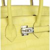 Hermès Birkin 25 Lime Matte Crocodile Alligator PHW