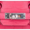 Hermès Birkin 25 Rose Extreme Matte Crocodile Alligator PHW