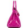 Hermès Birkin 25 Rose Scheherazade Lisse Crocodile Niloticus GHW