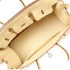 Hermès Birkin 25 Vanilla Matte Crocodile Alligator PHW