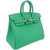 Hermès Birkin 25 Vert Comics Matte Crocodile Alligator PHW