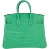 Hermès Birkin 25 Vert Comics Matte Crocodile Alligator PHW