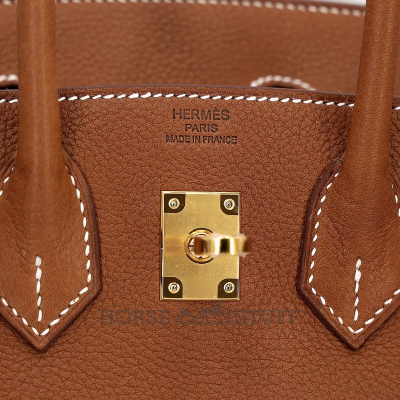 Hermès Birkin 25 Gold Barenia Faubourg GHW