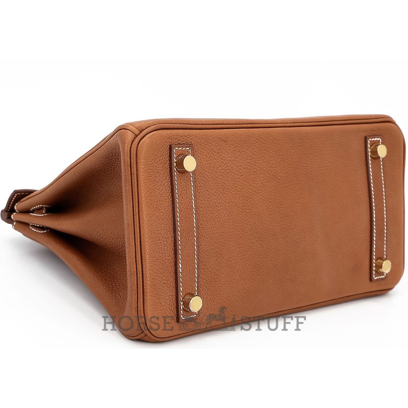 Hermès Birkin 25 Gold Barenia Faubourg GHW