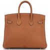 Hermès Birkin 25 Gold Barenia Faubourg GHW