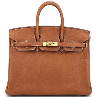 Hermès Birkin 25 Gold Barenia Faubourg GHW