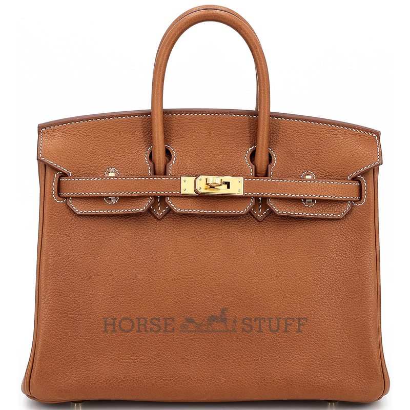 Hermès Birkin 25 Gold Barenia Faubourg GHW