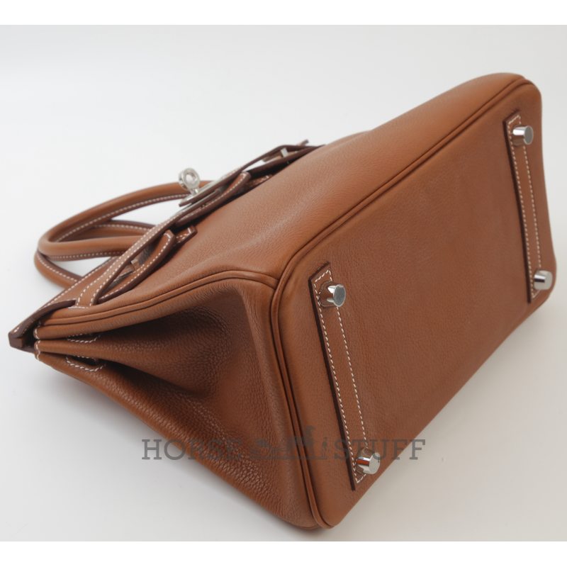 Hermès Birkin 25 Gold Barenia Faubourg PHW