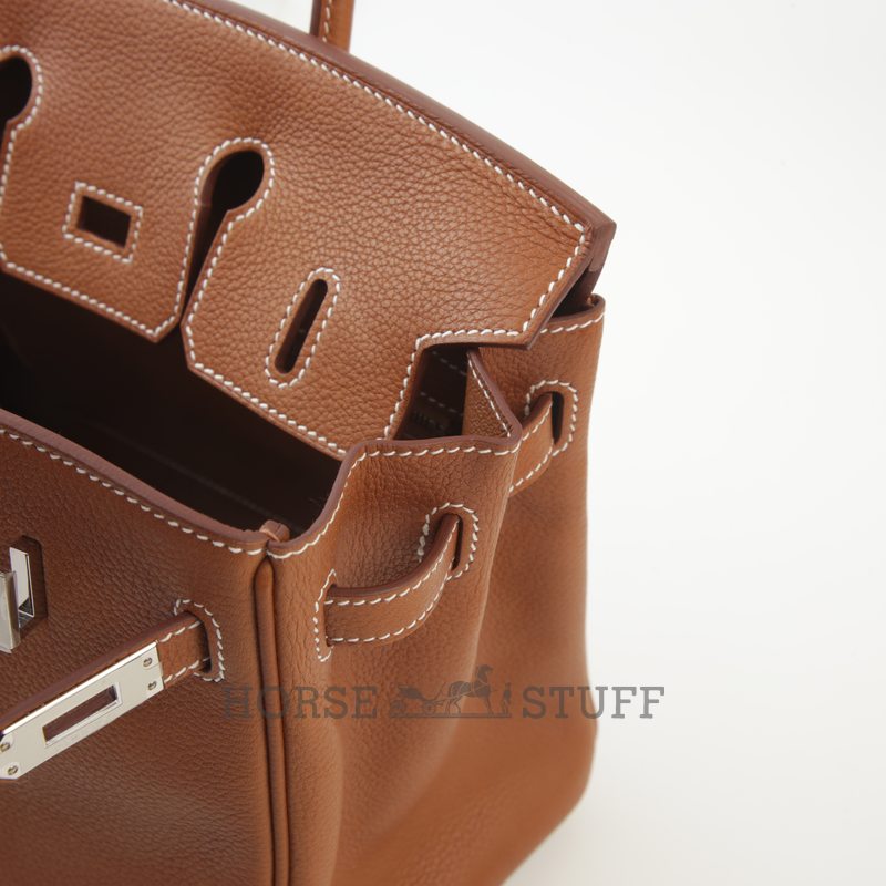 Hermès Birkin 25 Gold Barenia Faubourg PHW