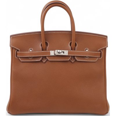 Hermès Birkin 25 Gold Barenia Faubourg PHW