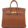 Hermès Birkin 25 Gold Fauve Barenia GHW