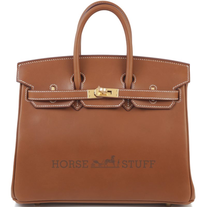 Hermès Birkin 25 Gold Fauve Barenia GHW