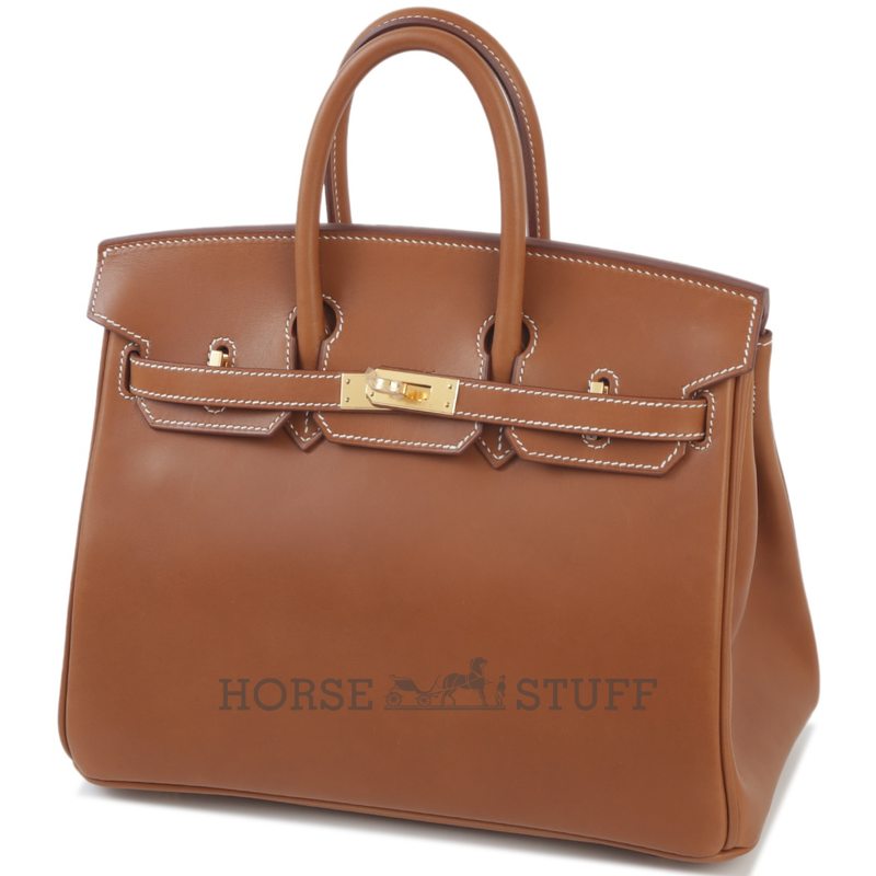 Hermès Birkin 25 Gold Fauve Barenia GHW