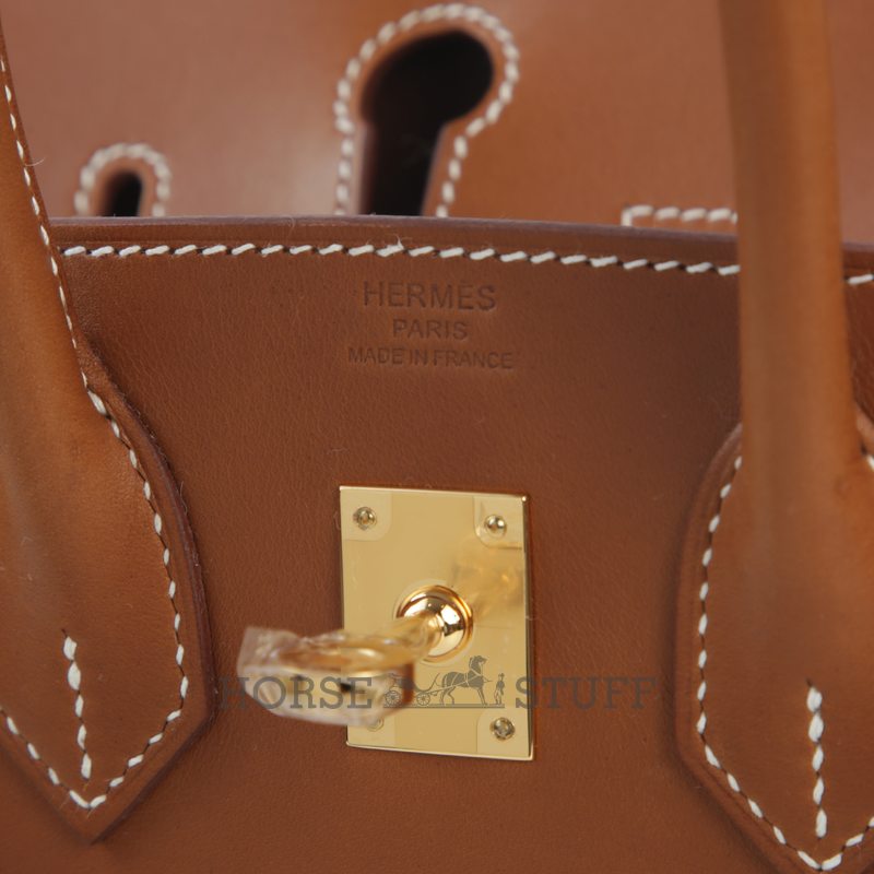Hermès Birkin 25 Gold Fauve Barenia GHW